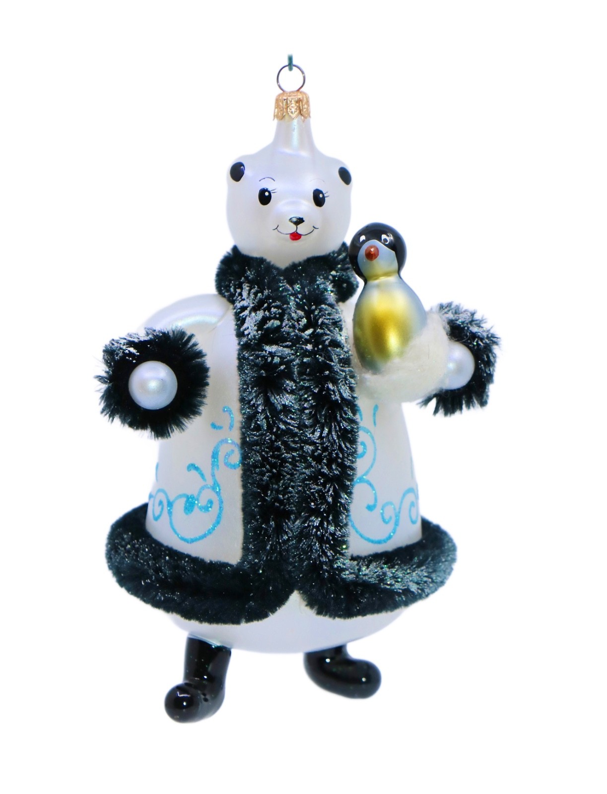 Radko Italian POLAR PALS  Christmas Ornament