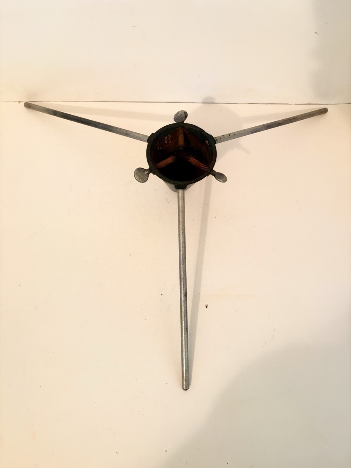 Antique CF Anderson & Co Chicago Cast Iron 3 Leg Christmas Tree Stand