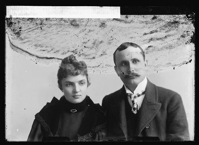 Photo:Z.A. Barrett Portrait Man and Woman 1894 1901