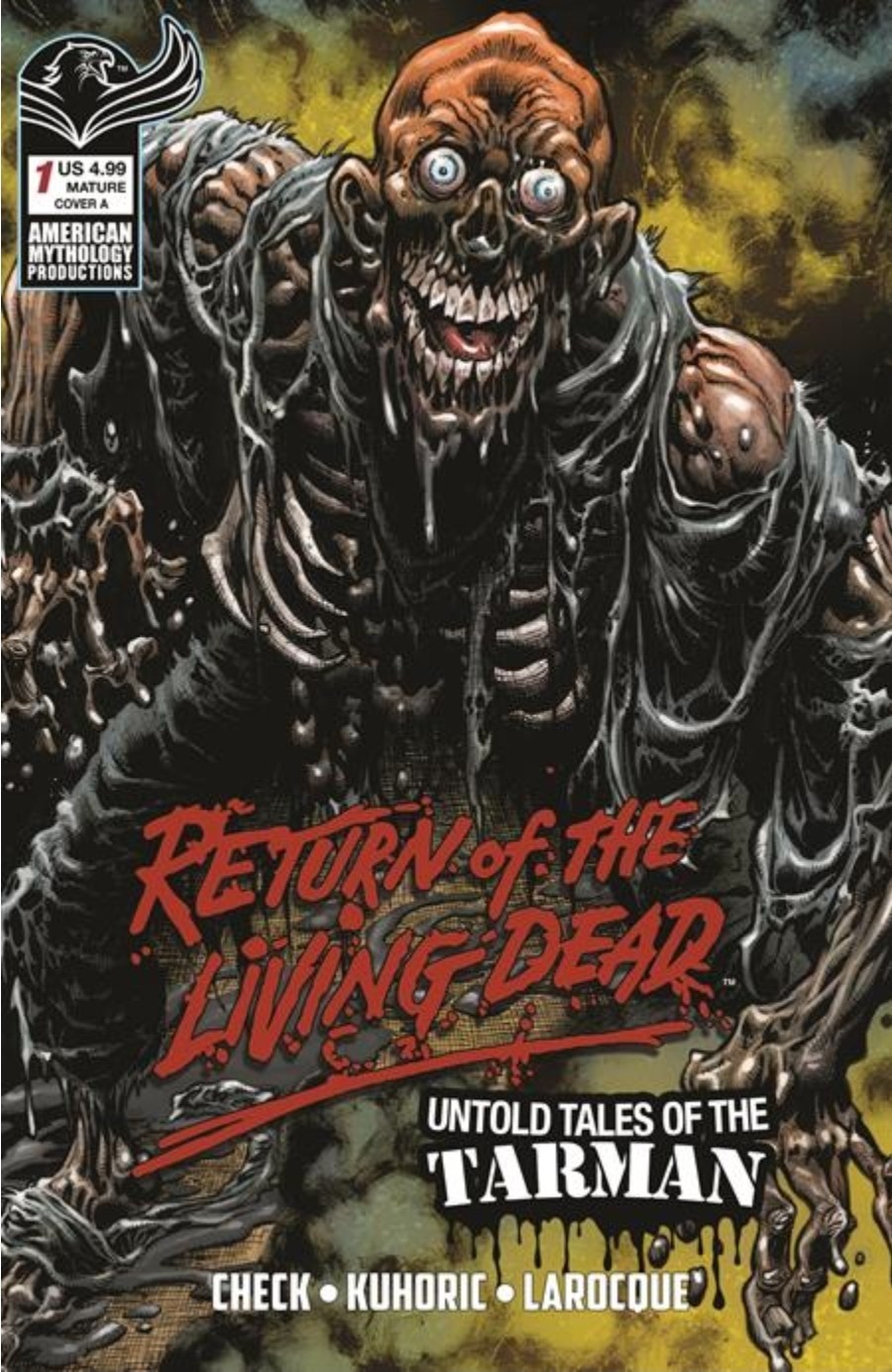 RETURN LIVING DEAD UNTOLD TALES OF TARMAN #1 COVER A KYLE HOTZ PRE-SALE 7/1