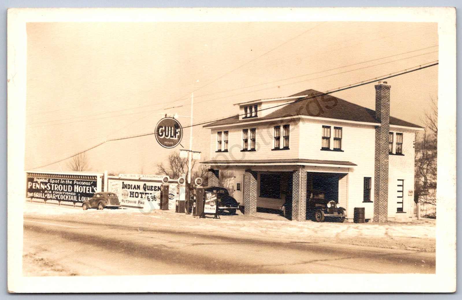K11/ near Stroudsburg Pennsylvania RPPC Postcard c30 Monroe Gas Staiton 457 K11/ near Stroudsburg Pennsylvania RPPC Postcard c30 Monroe Gas Staiton 457