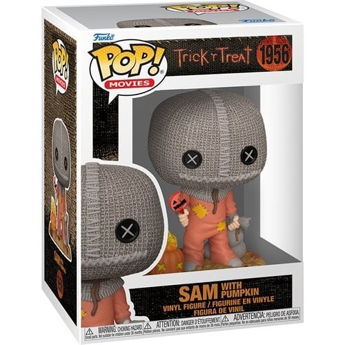 Trick \'r Treat Sam with Pumpkin Funko Pop Vinyl Figure #1956 IN STOCK