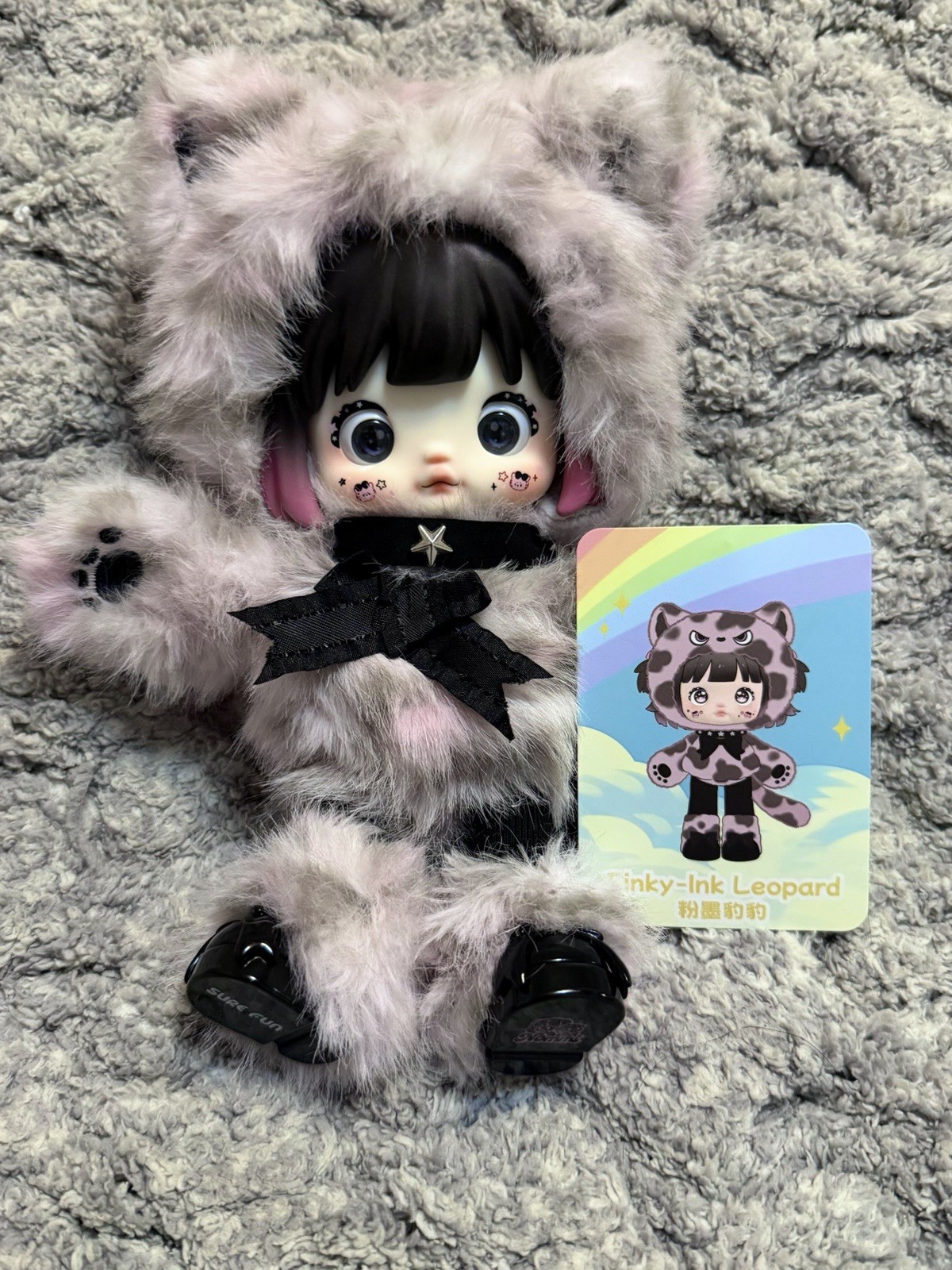 TOP TOY Forest Kingdom Nommi Pinky Ink Leopard Ball Jointed Doll BJD