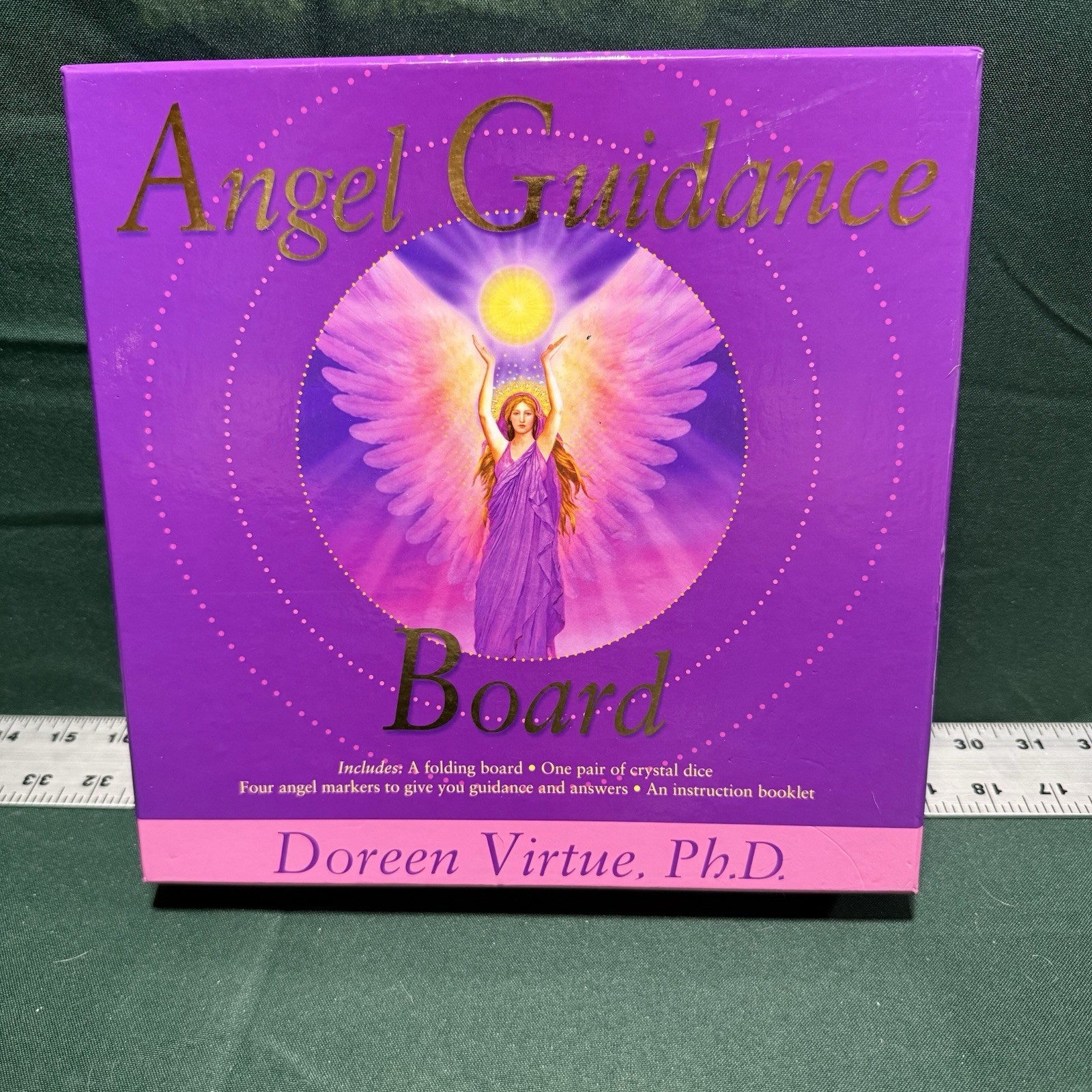 Angel Guidance Board Doreen Virtue 2004 Complete Crystal Dice Booklet & Angels