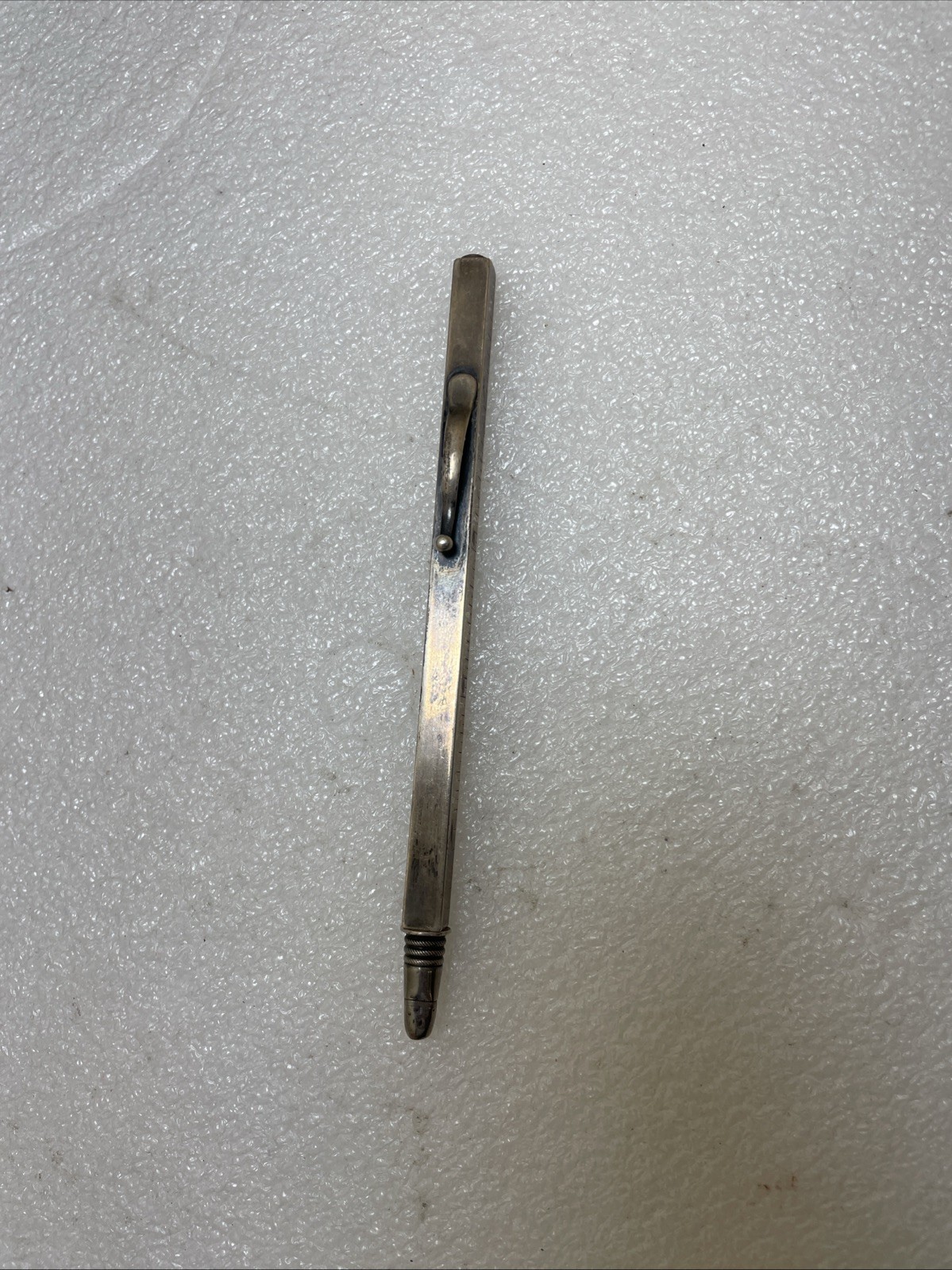 Otis Vintage Sterling Silver Mechanical Telescoping Ruler Pencil , 5.5-13.25”