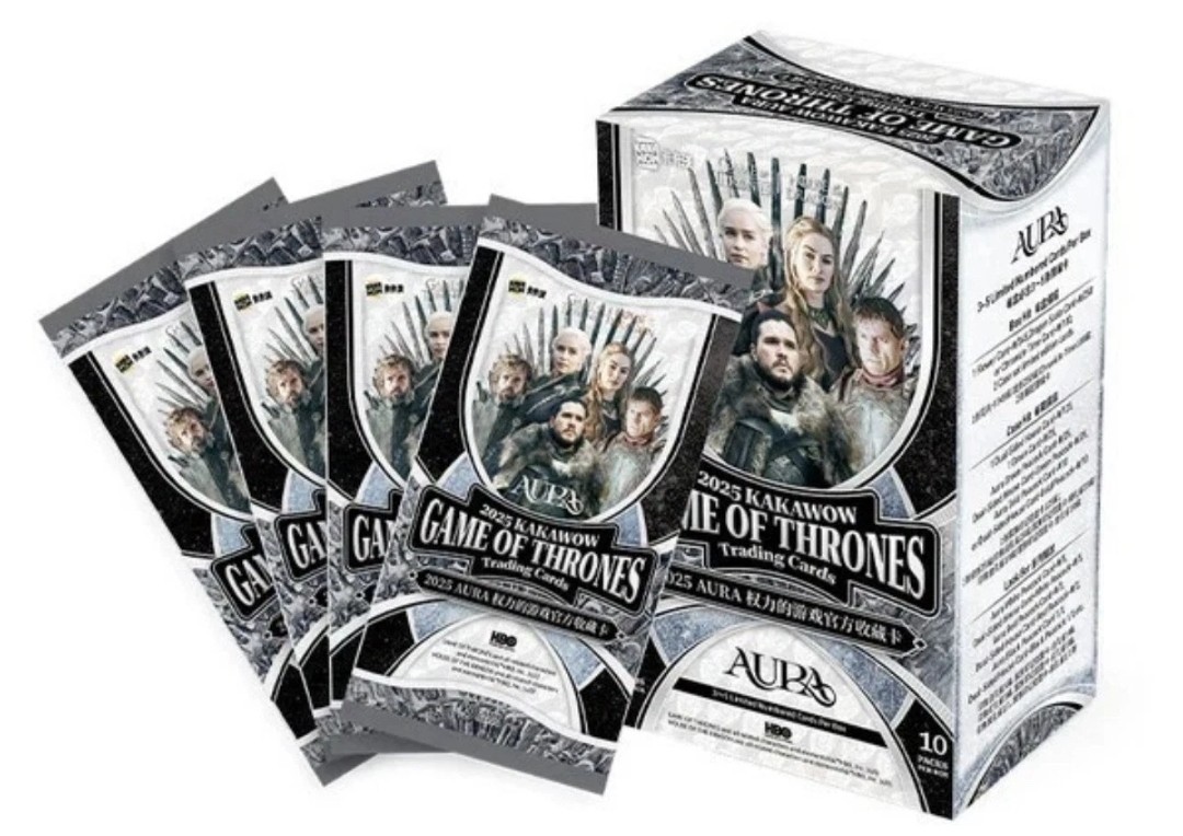1x 2025 Kakawow Game Of Thrones Aura Hobby Box Factory Sealed New US Seller 