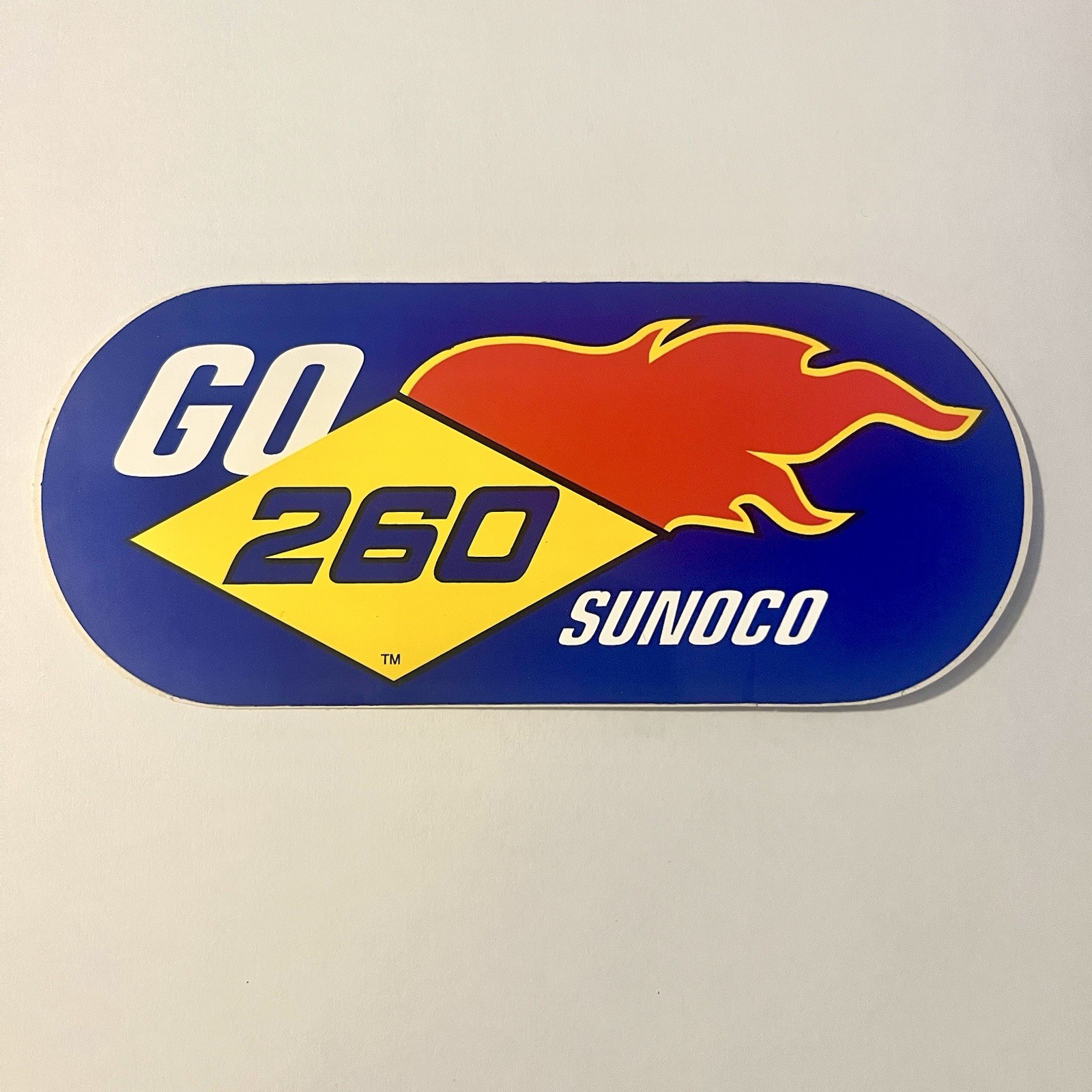 Go 260 Sunoco Racing Sticker *AUTHENTIC ORIGINAL* New Old Stock
