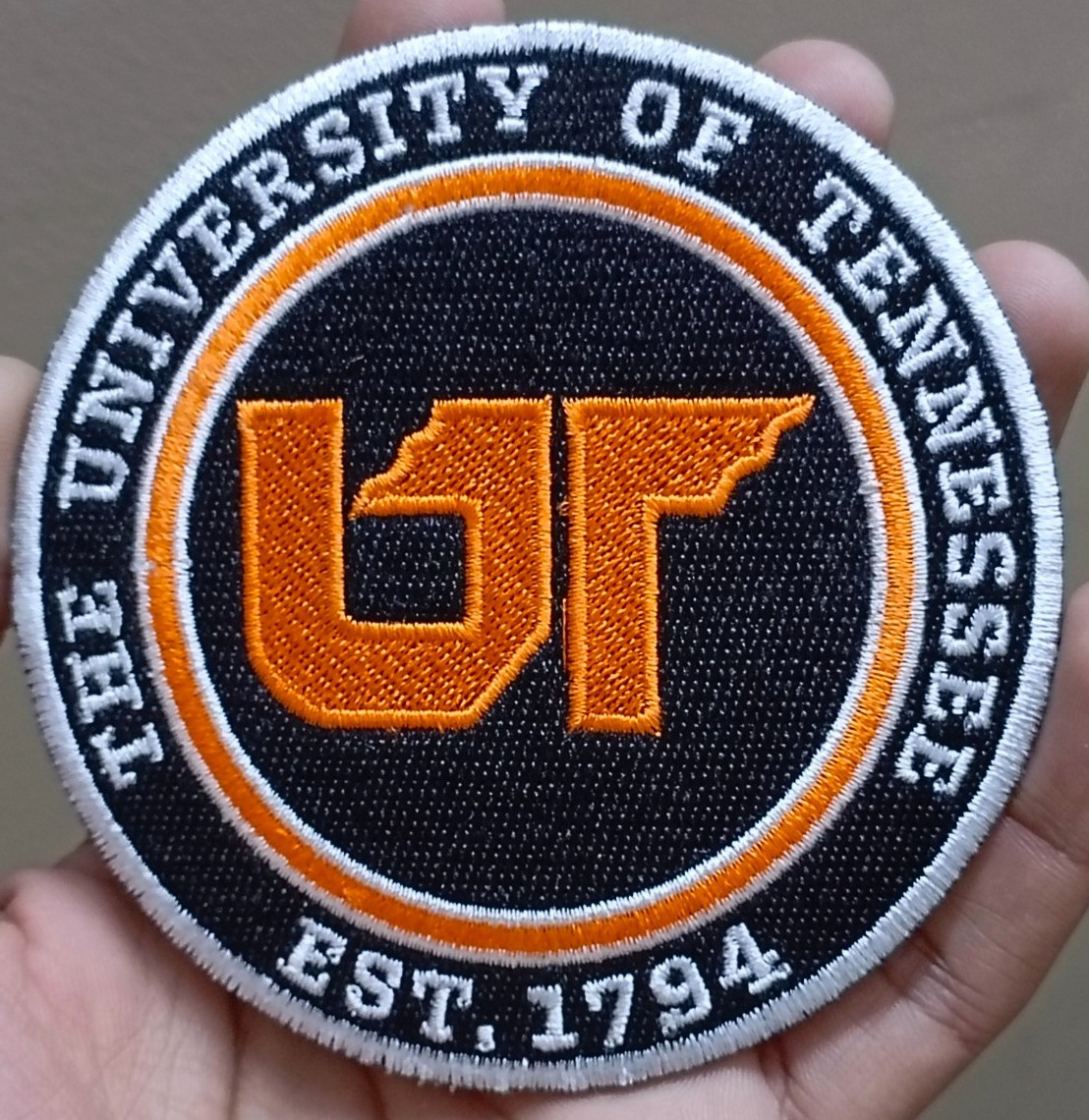 The University of Tennessee Logo Iron On Patch - Sew Patch - Embroidered Patch