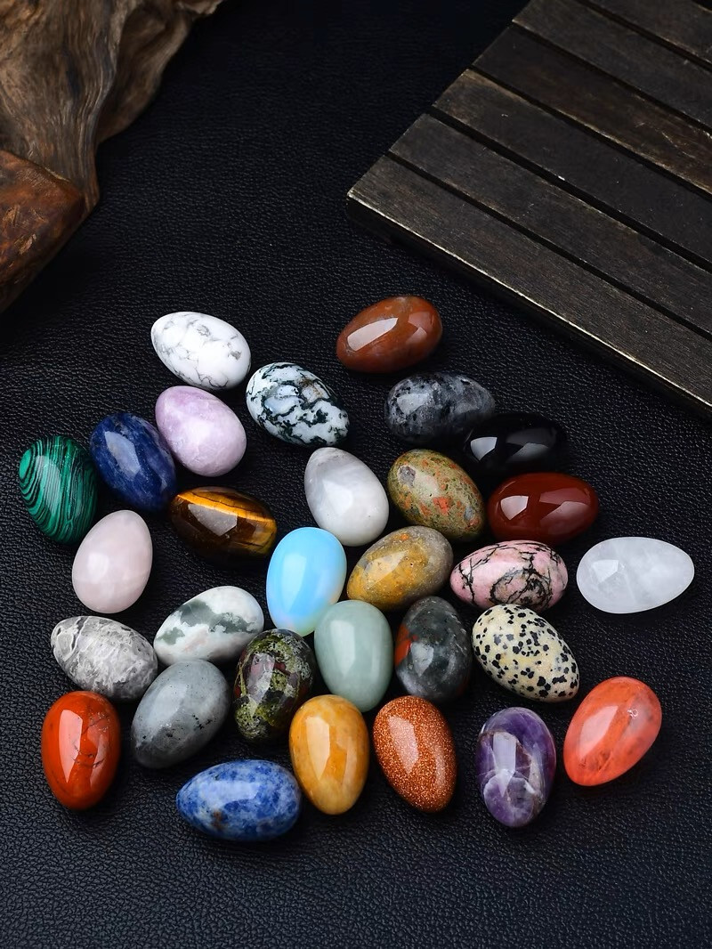 10pcs Mix Natural Quartz Crystal Egg Carved quartz Crystal Ball Reiki Healing 10pcs Mix Natural Quartz Crystal Egg Carved quartz Crystal Ball Reiki Healing