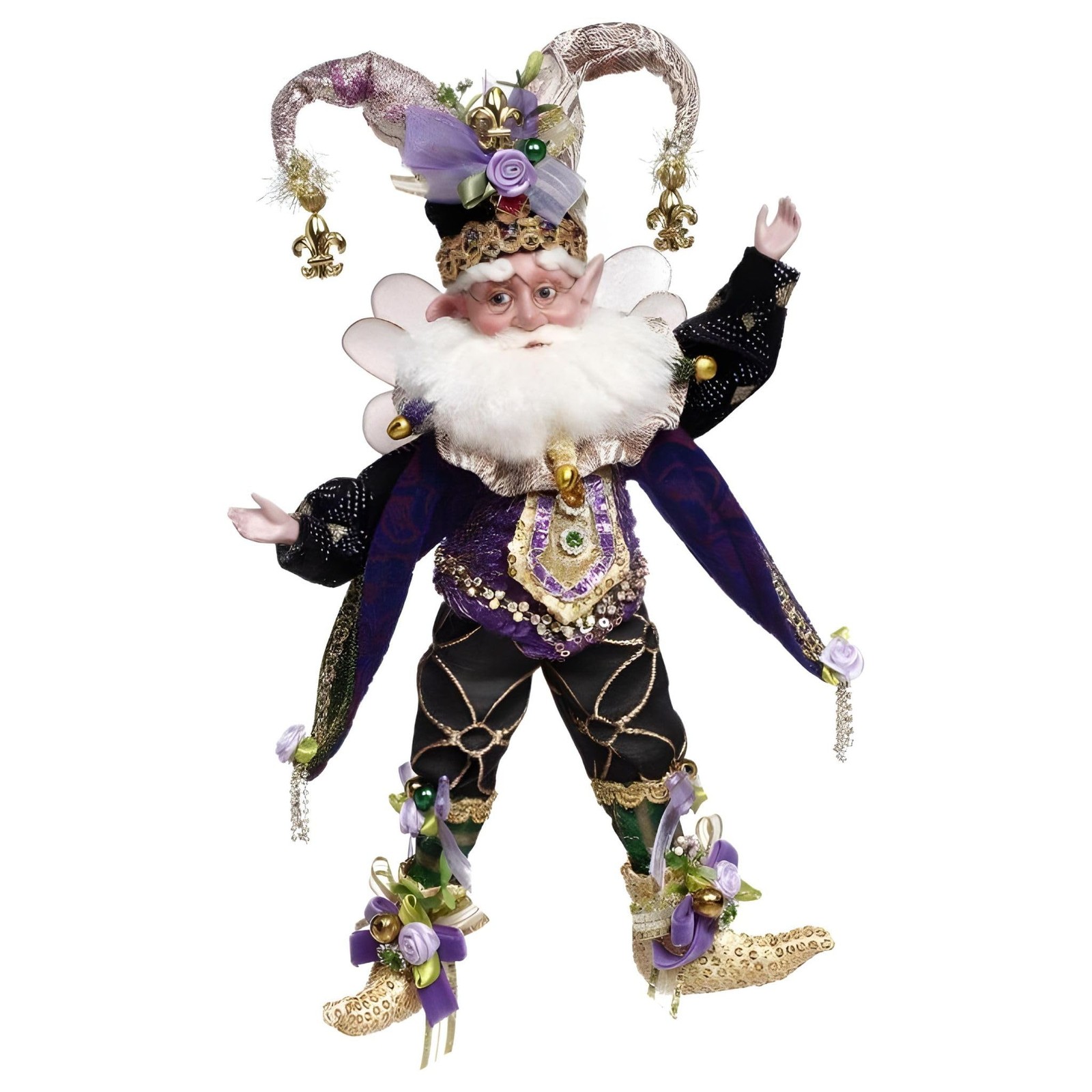 Mark Roberts Mardi Gras Fairy Figurine, 11
