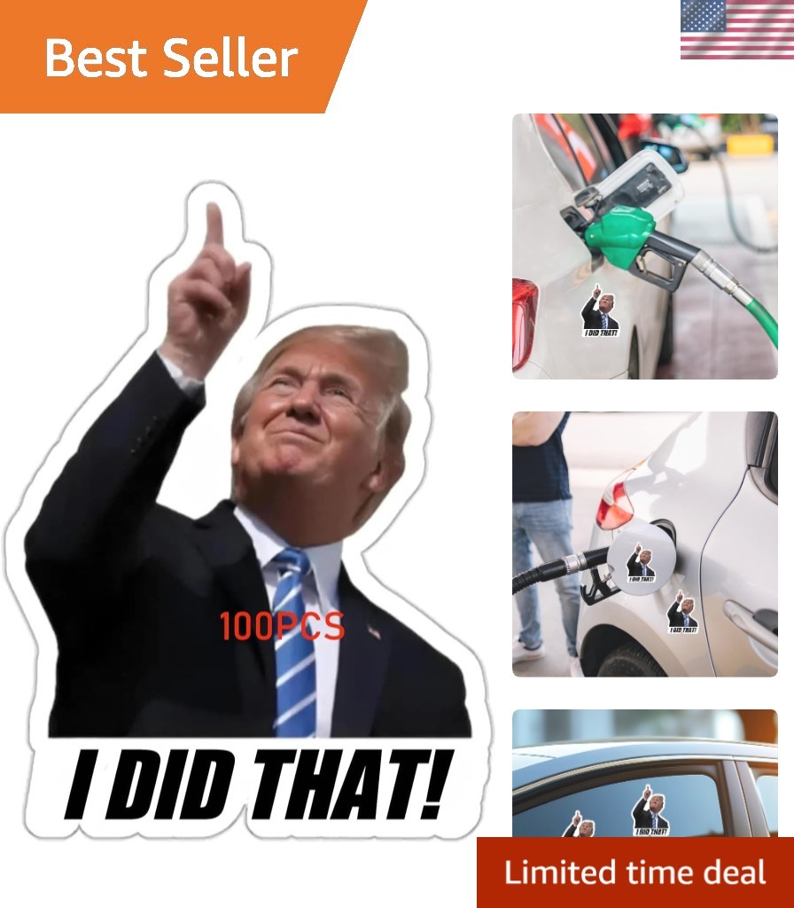 I Did That Stickers 100PCS