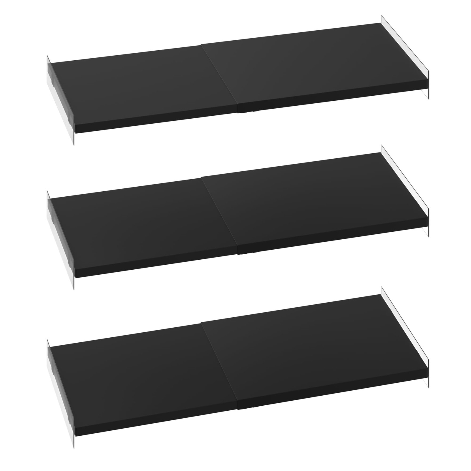 SlimmKISS Expandable Metal Closet Shelf Dividers 11.8\