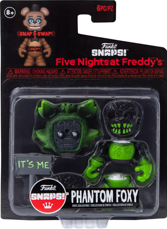 Funko SNAPS Five Nights at Freddy\'s Phantom Foxy Figure FNAF
