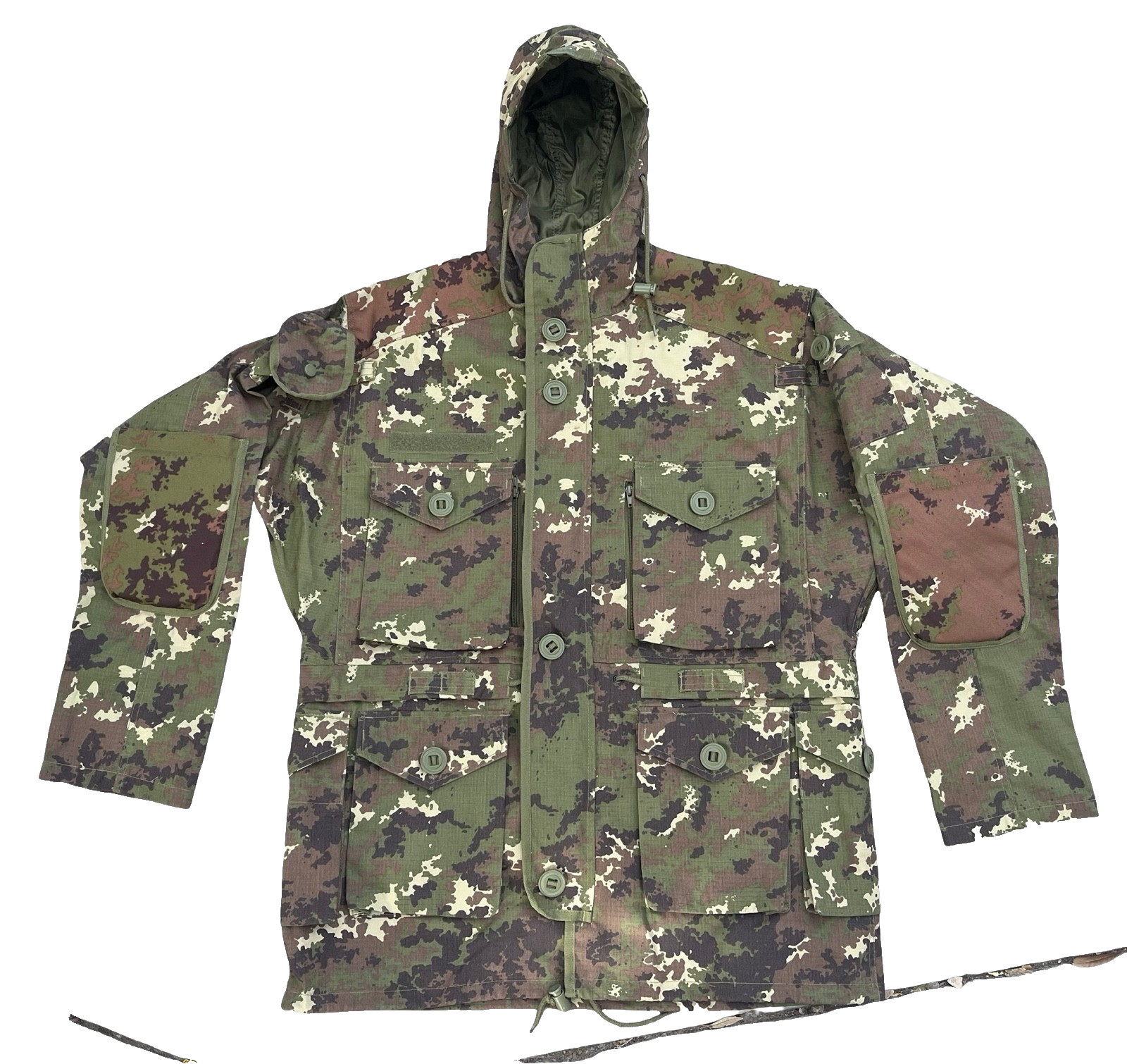 Rare MIL-TEC by STURM SMOCK LIGHTWEIGHT VEGETATO ITALIAN CAMO PATTERN SIZE LARGE