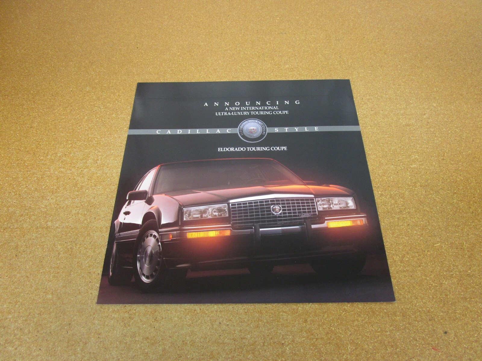 1990 Cadillac Eldorado Touring Coupe sales brochure literature 6 pg folder