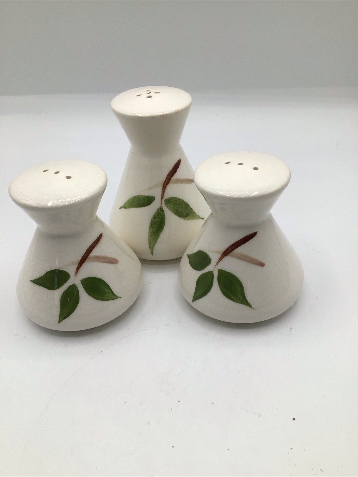 Set of 3 Vintage Ceramic Shakers
