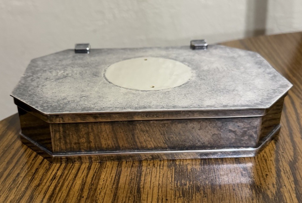 St James Brazil Silverplate Box