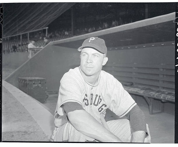 Pittsburgh Pennsylvania- Johnny Hopp closeup Pittsburg 1948 Historic Old Photo