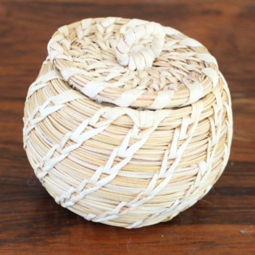 Basket Native American Handmade Papago Tohono O'odham Basket Native American Handmade Papago Tohono O'odham