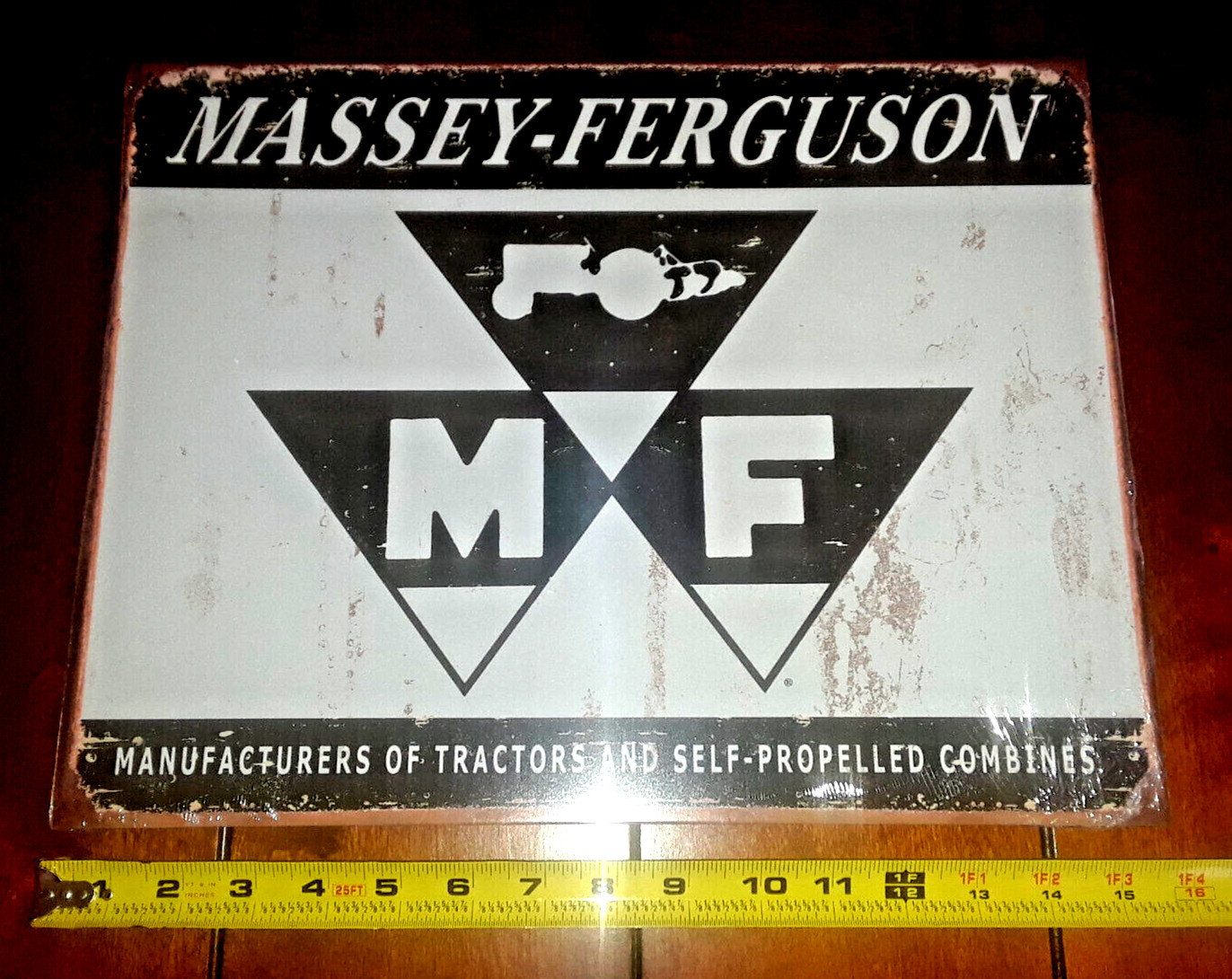 MASSEY FERGUSON TRACTOR - BRAND NEW METAL SIGN - MADE IN USA