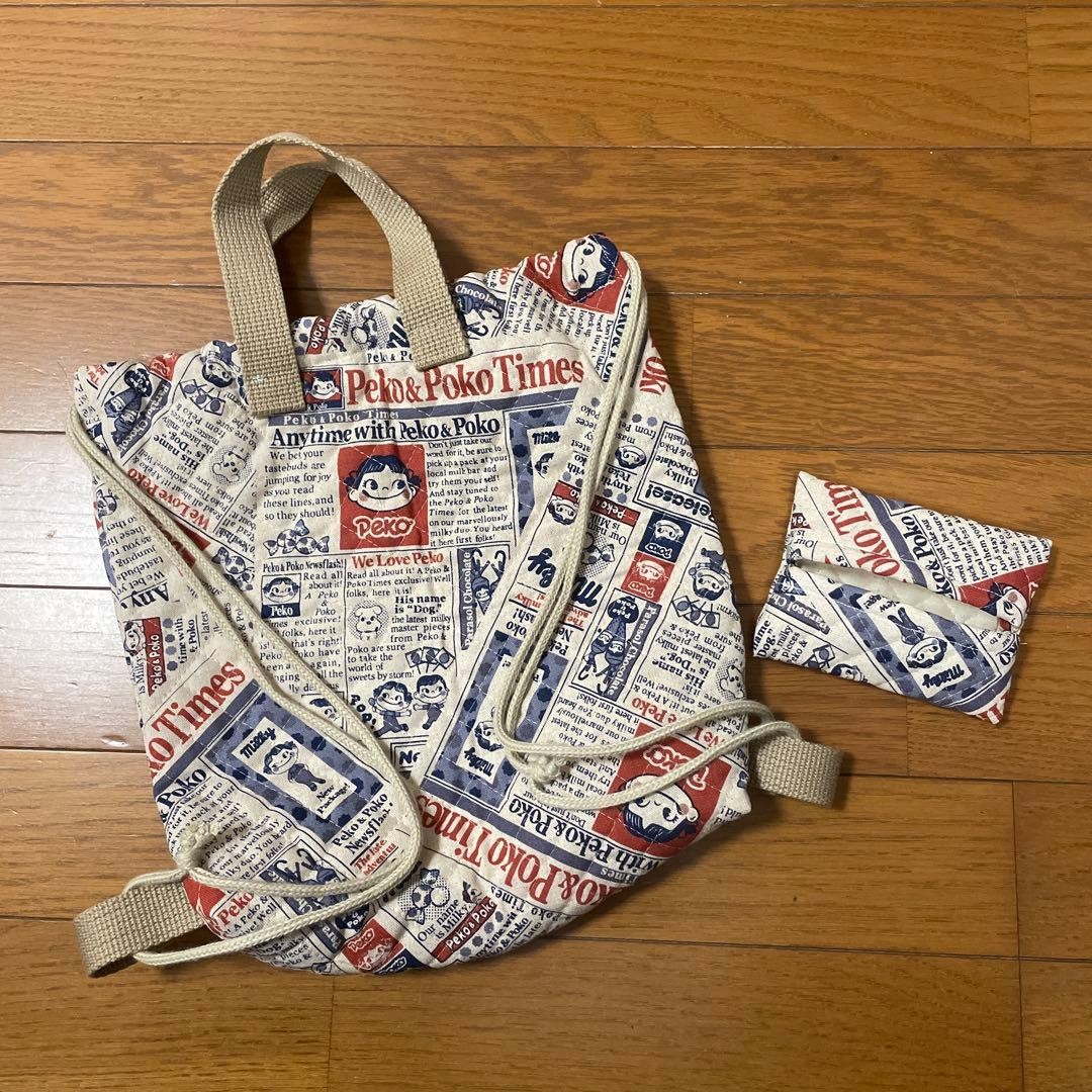 Admission/Enrollment Set: Peko-chan Pouch Bag and Tissue Case
