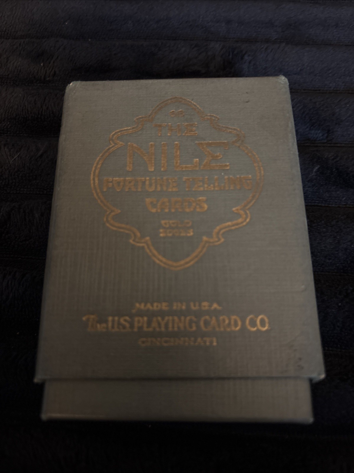 Antique Nile Fortune Cards 68x Gold Edges Complete 1897-1904 USPCC