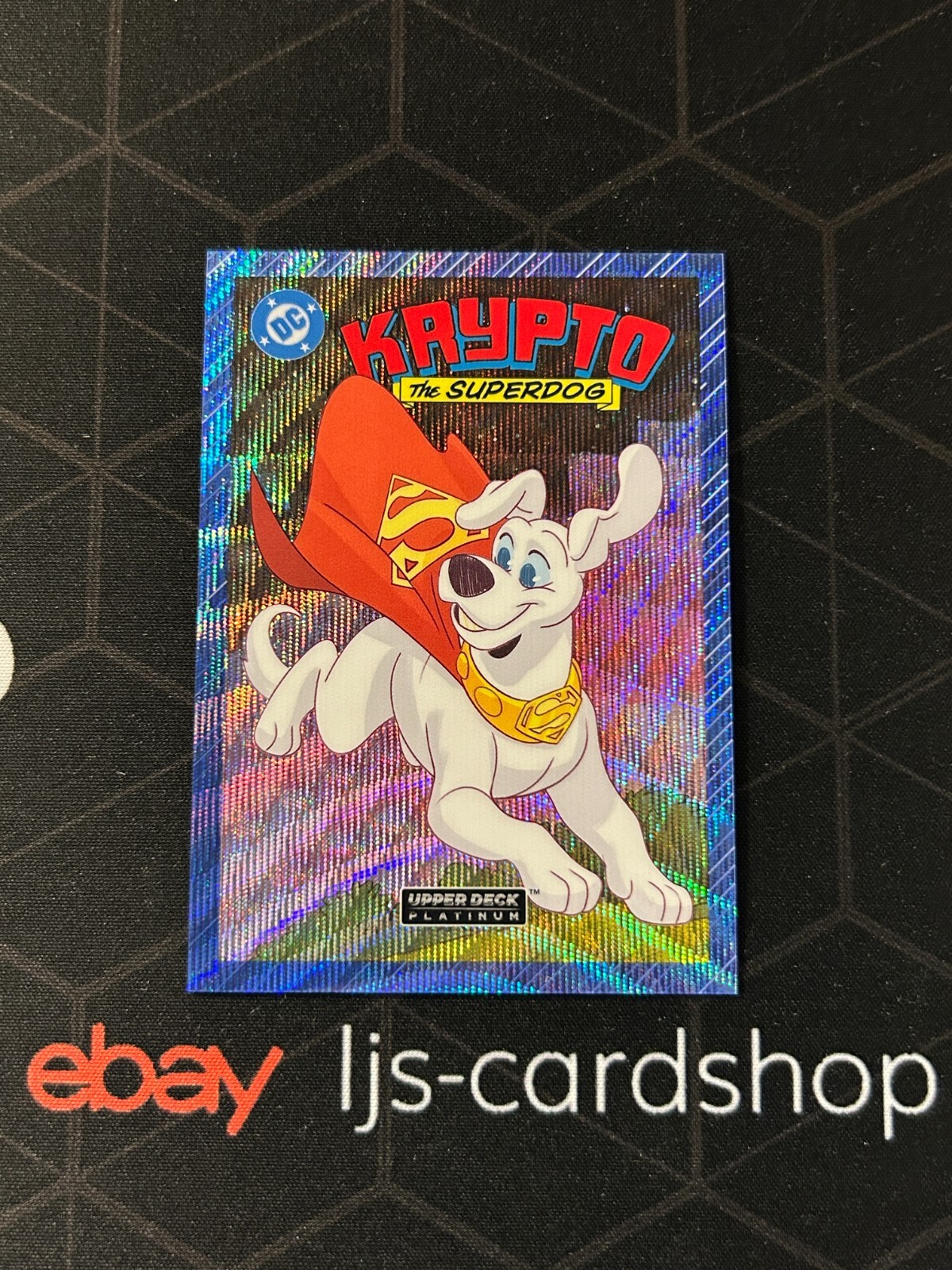 2026 Upper Deck Platinum DC Krypto The Superdog VC51 Cover Variant DC Blue /38