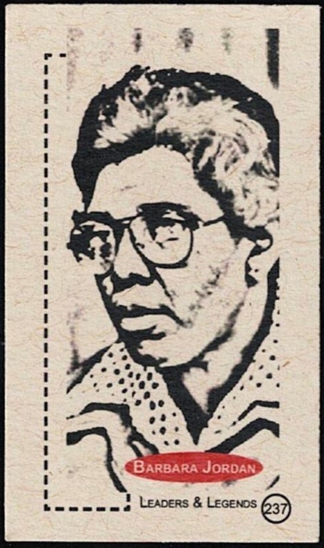 BARBARA JORDAN - 2011 'LEADERS & LEGENDS' #237 - AMERICAN POLITICIAN/ATTORNEY