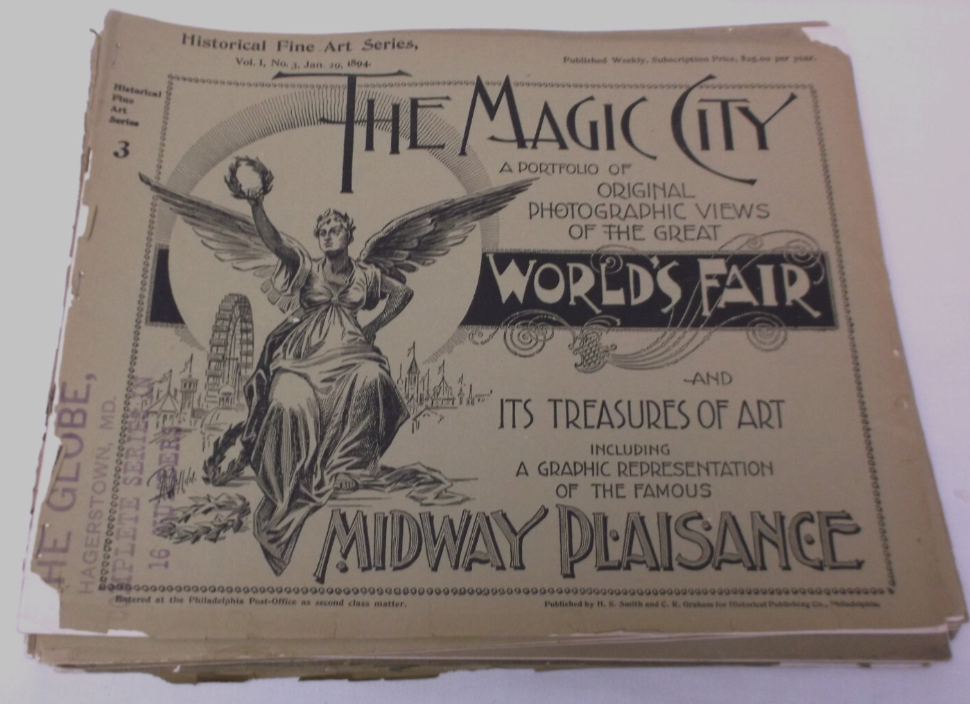 1894 The Great Worlds Fair Historical Fine Arts Series Great Original Views