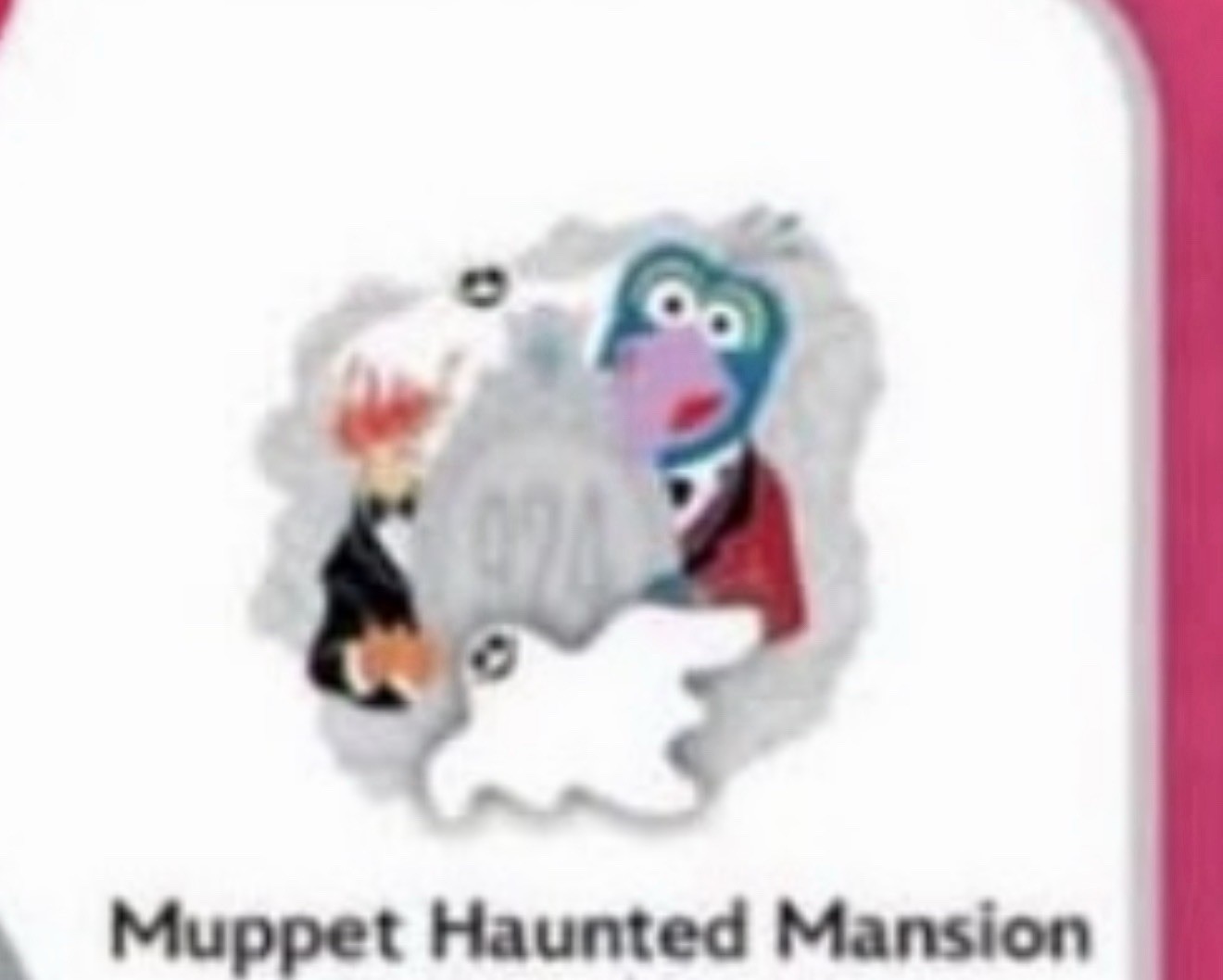 2026 Disney Parks Muppet Haunted Mansion Gonzo & Pepe pin LE 5000 PRESALE