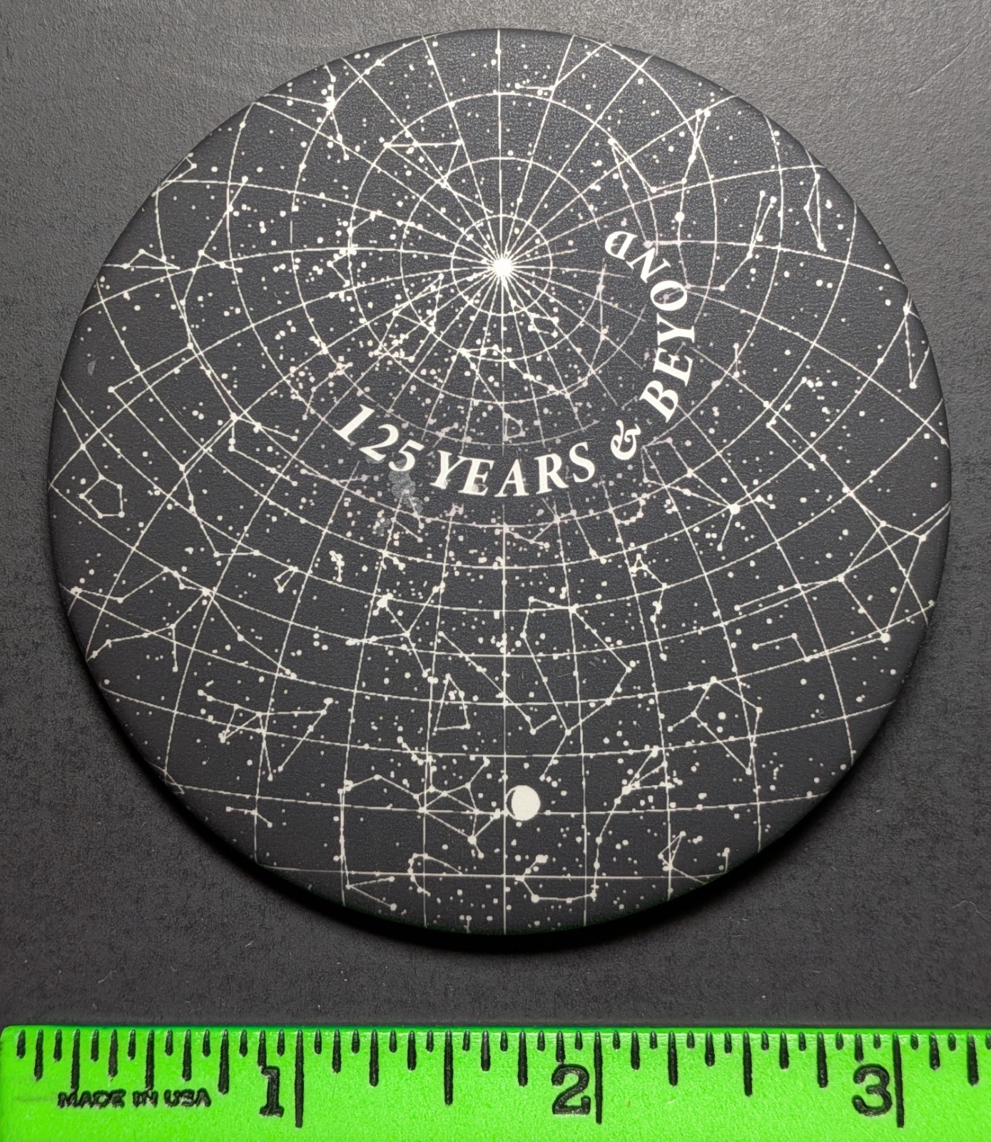 Vintage Sky Map Constellations Space Anniversary Pinback Pin