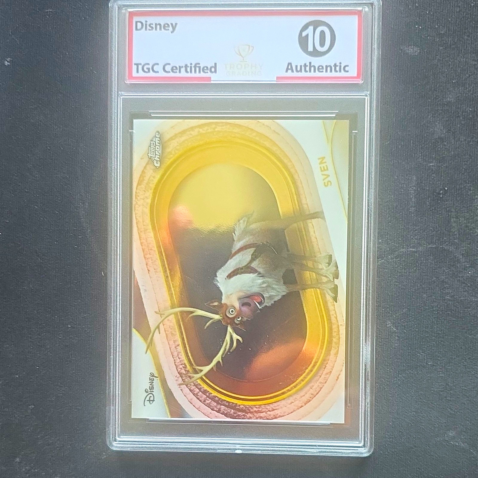 Topps 2025 Topps Chrome Disney Frozen Sven #112 Graded Non-Sport Card