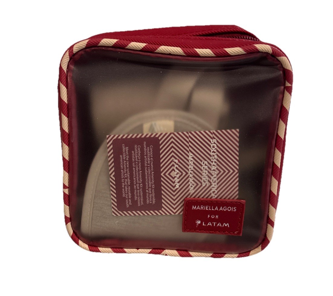 LATAM Business Class Amenity Kit - Limited Edition Mariella Agois design