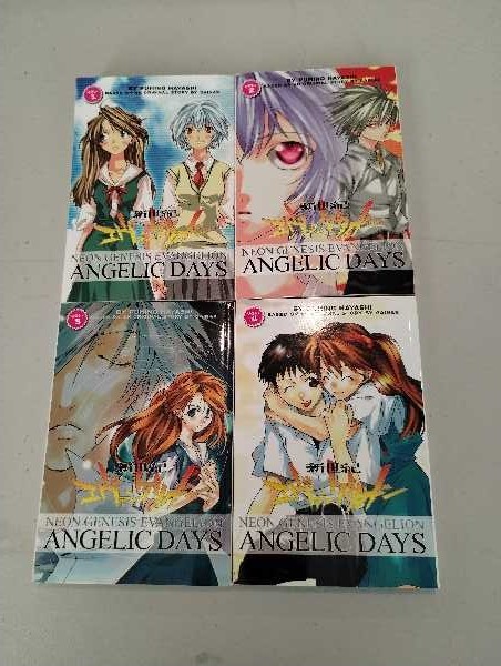 Neon Genesis Evangelion Angelic Days Manga 4 Volume Set English Yen Press