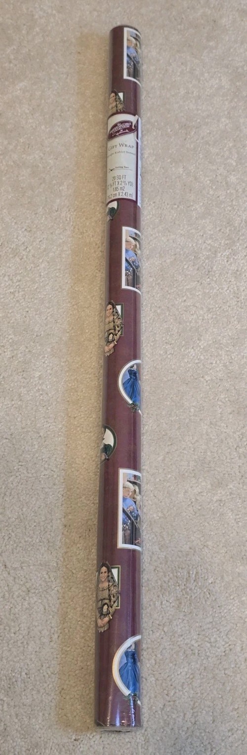 American Girl Collection Hallmark Gift Wrap Sealed 20 Sq Ft. Vintage