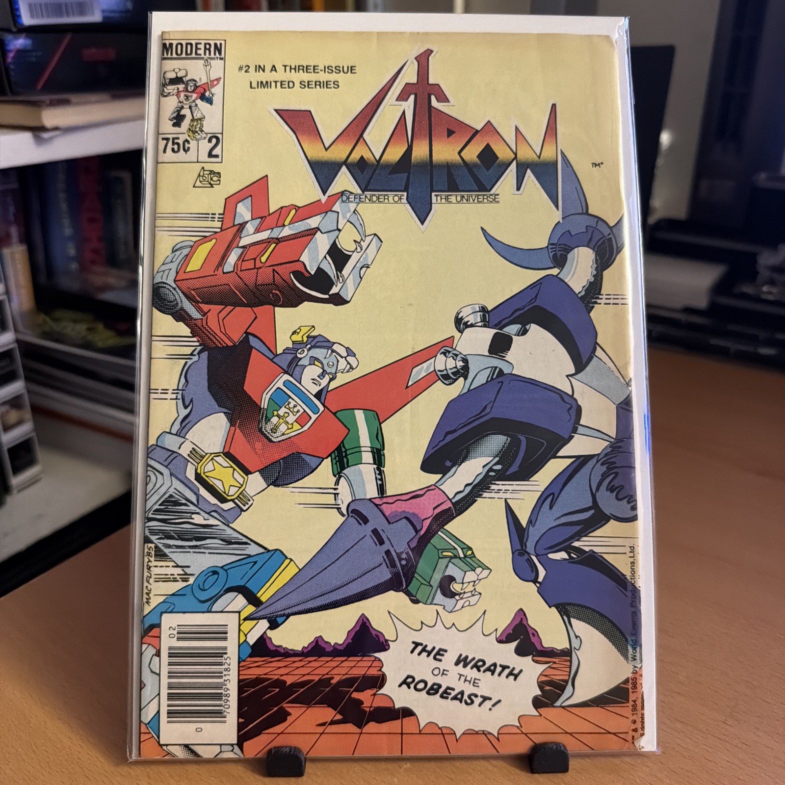 Voltron: Defender of the Universe #2 (1985) – Newsstand