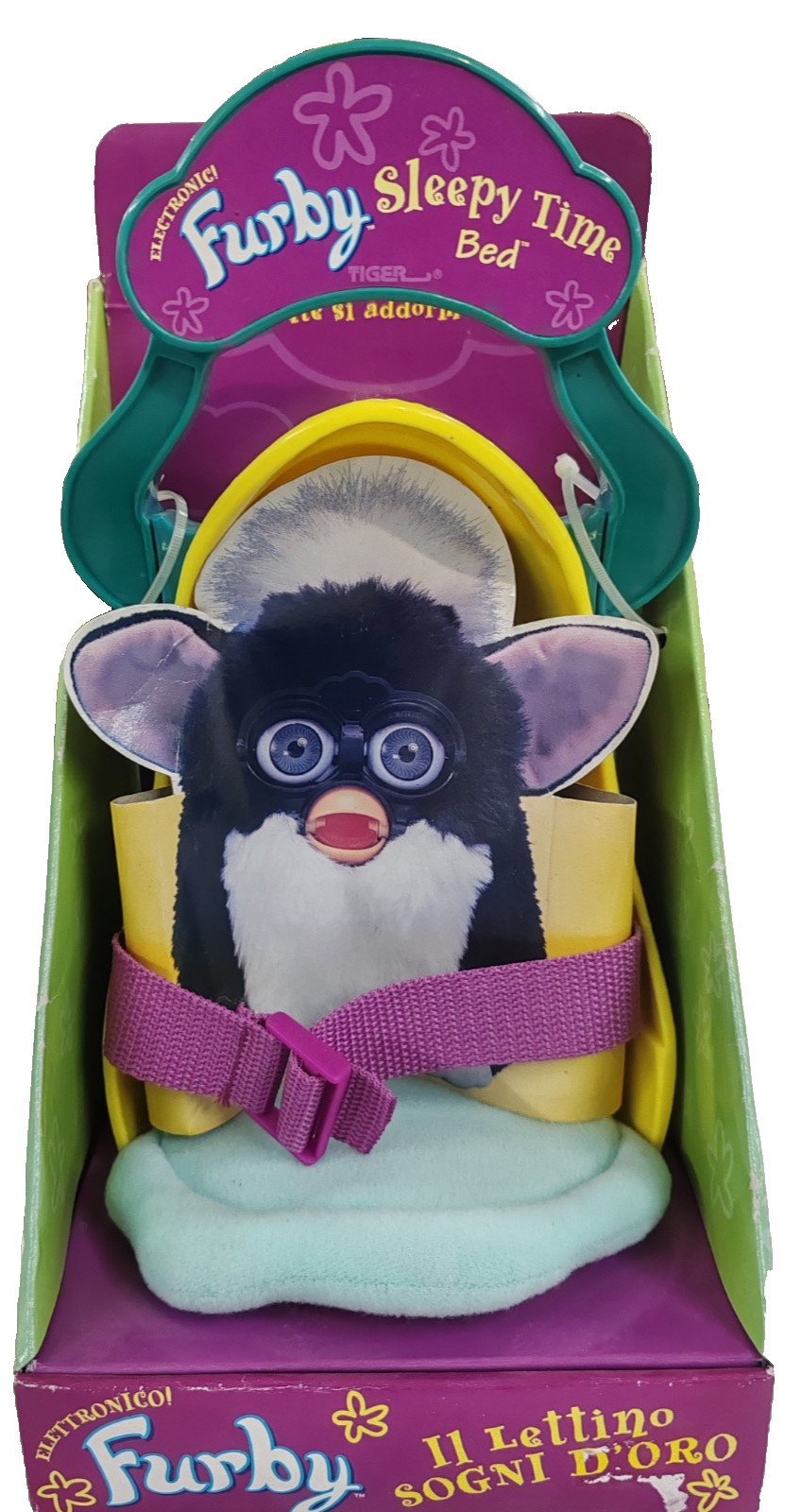 Vintage HASBRO-FURBY SLEEPING TIME BED GIG ACCESSORY TOY
