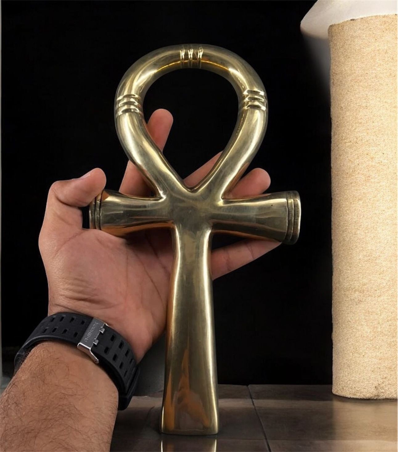 RARE Ancient Egyptian Antiquities ANKH (key of life) Unique Egyptian BC