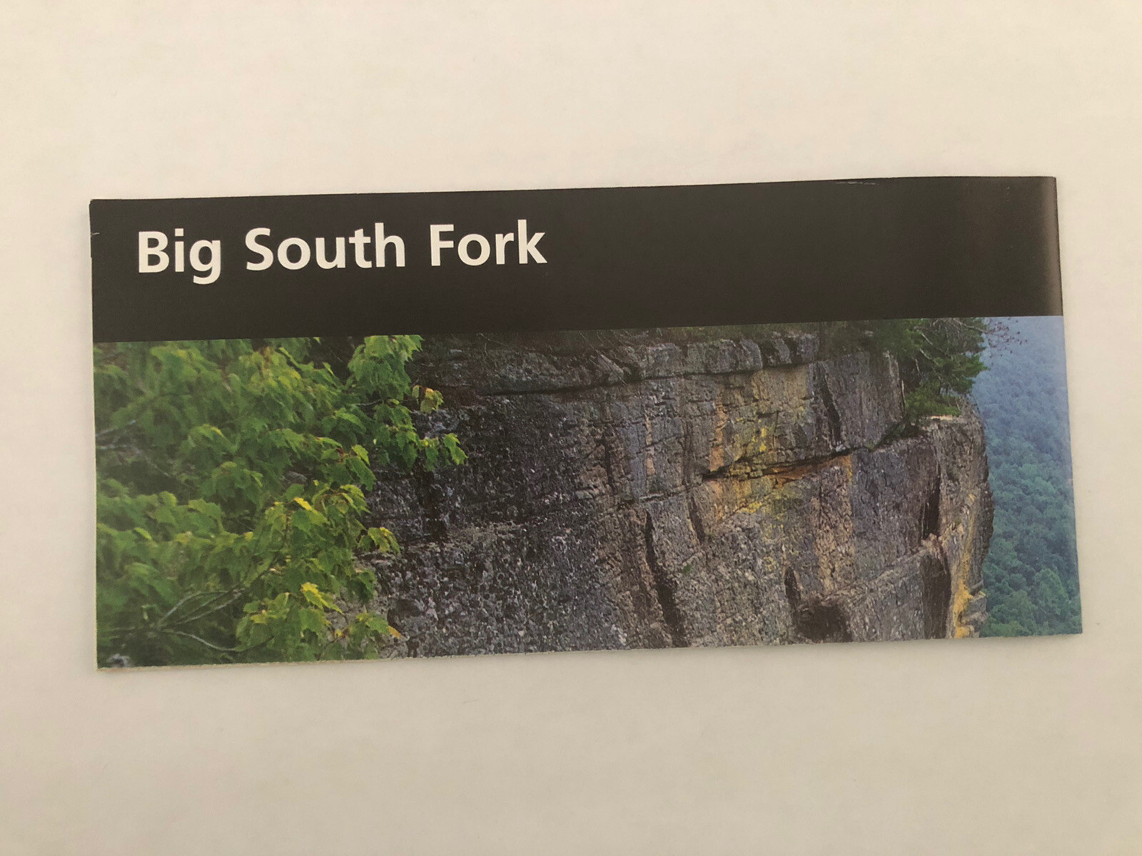 2026 Big South Fork National River Recreation Area Park Unigrid Brochure Map KY