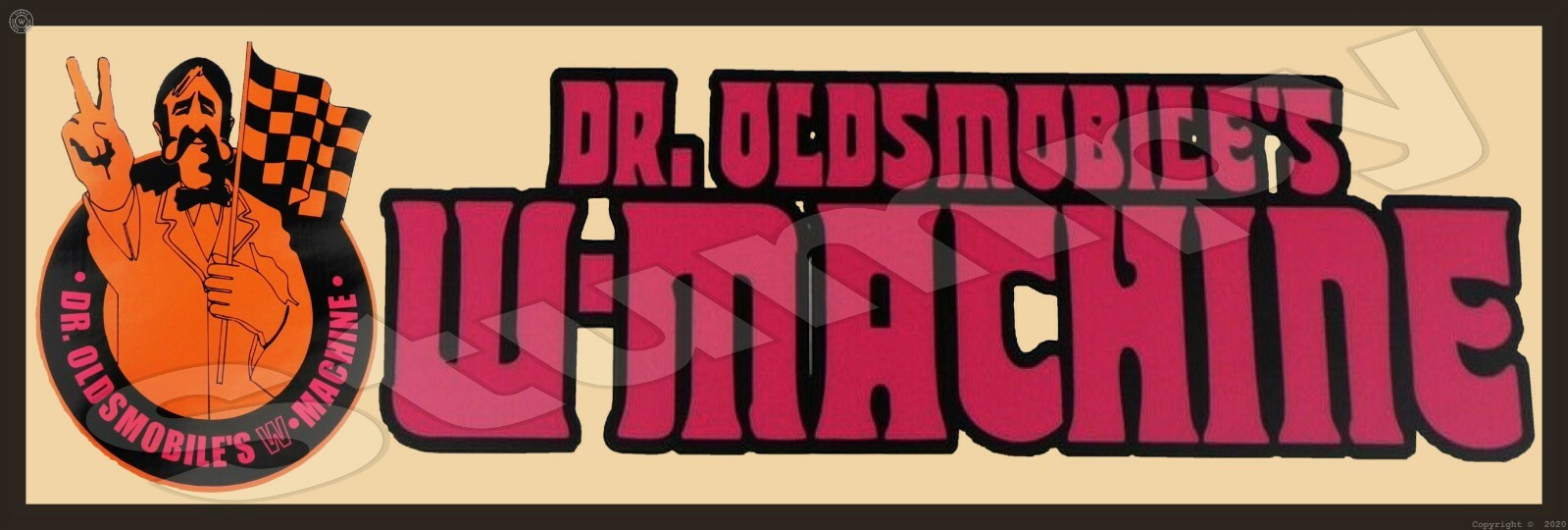 Dr. Oldsmobile\'s W- Machine    Metal Sign 6\