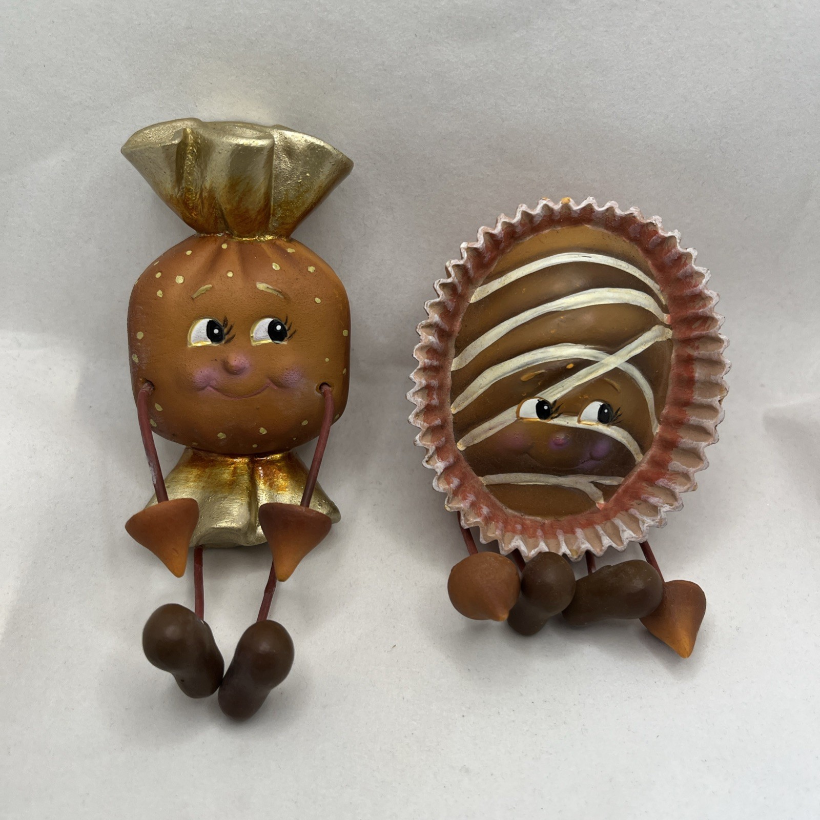 WMG Whimsical Shelf Sitters Figurines Sweet Treats Set of 2