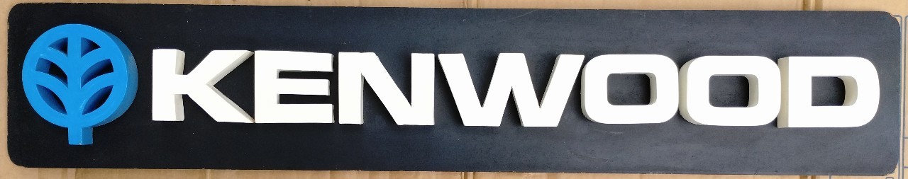 Vintage Kenwood Audio Dealer Sign, Advertising