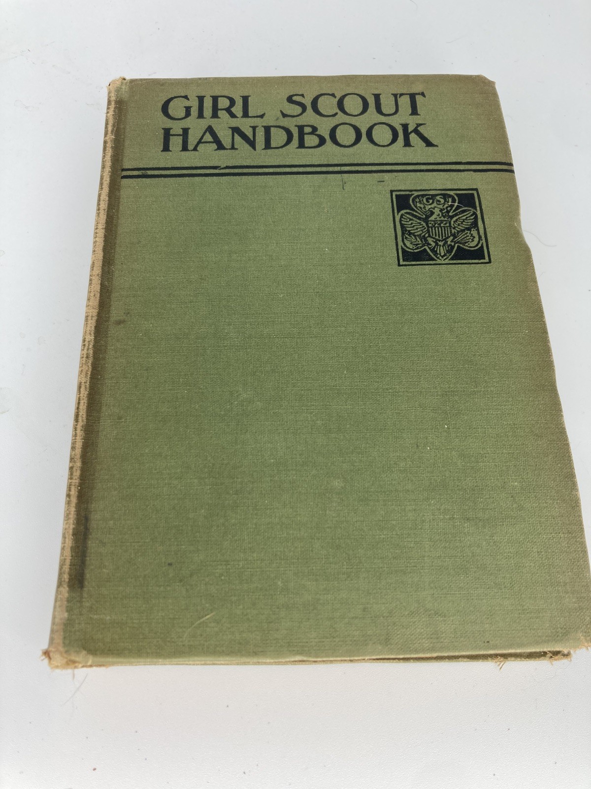 Vintage Girl Scout Handbook 1933 Third Impression Printed in 1936 Vintage Girl Scout Handbook 1933 Third Impression Printed in 1936