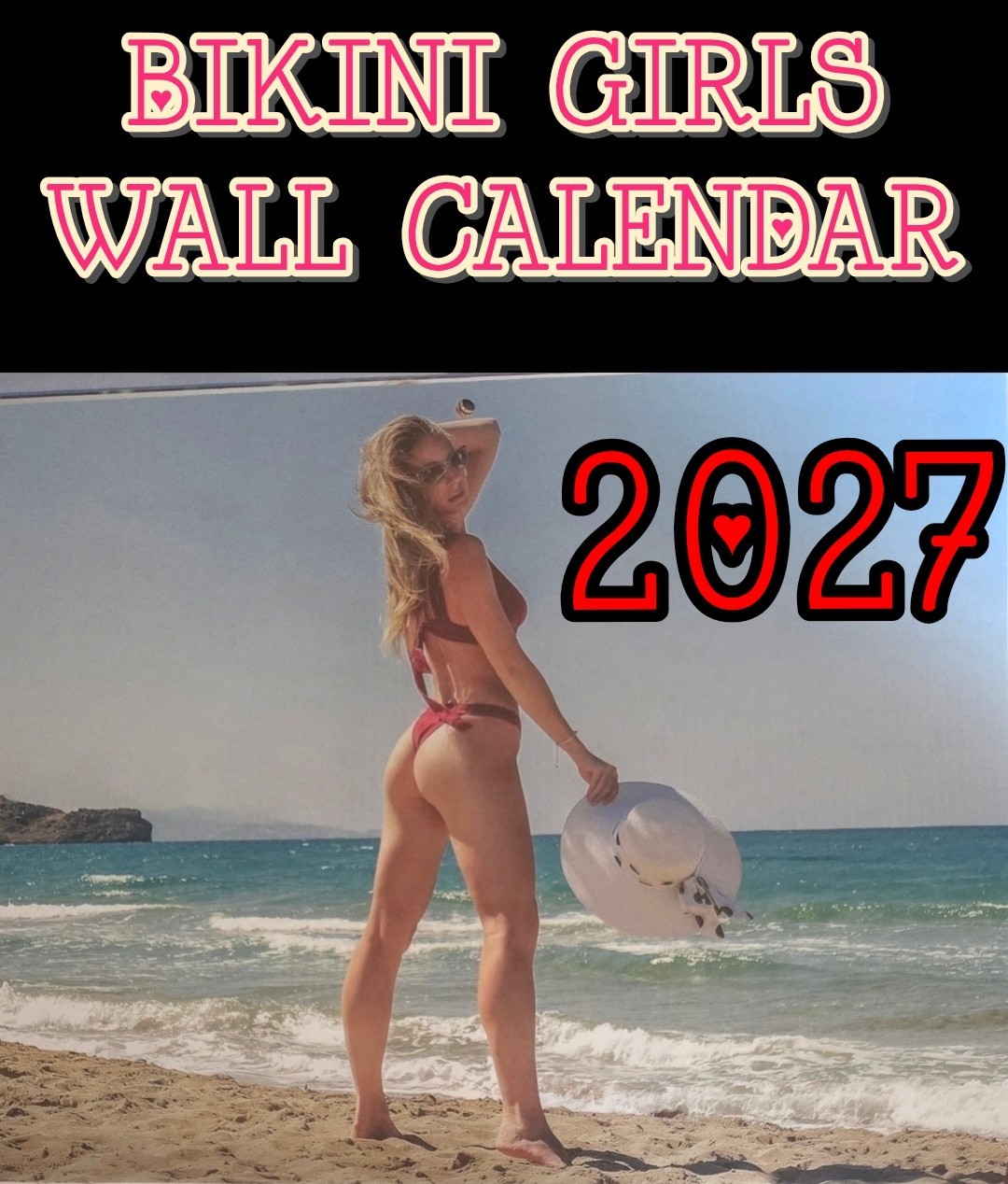 2027 BIKINI GIRLS  Wall Calendar                ING