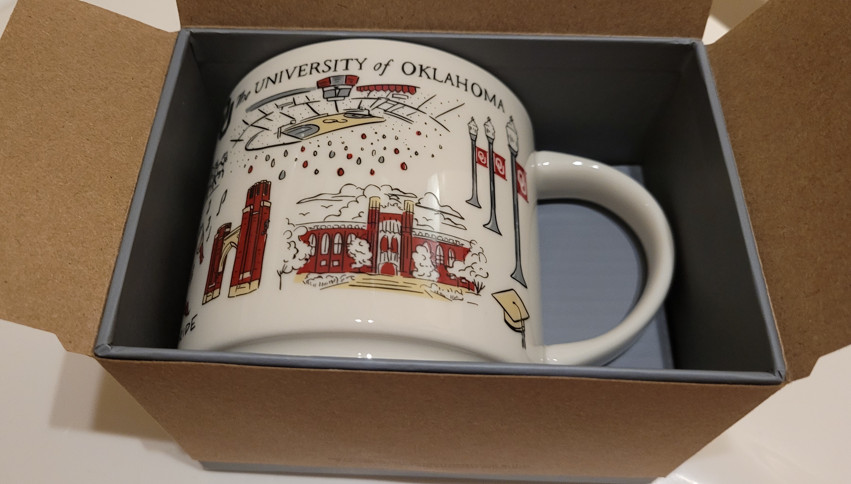 Starbucks - University of Oklahoma - Been There Series Campus Collection Mug