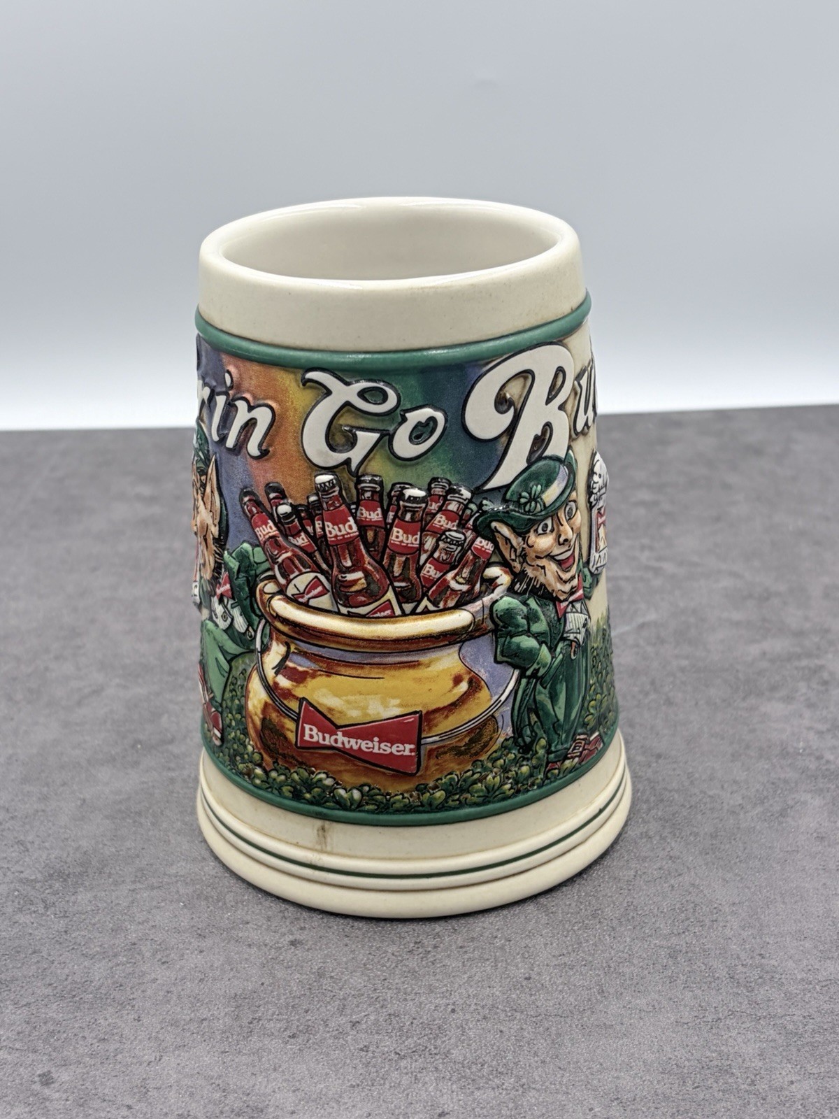Budweiser 1992 St. Patrick's Day Stein Mug 