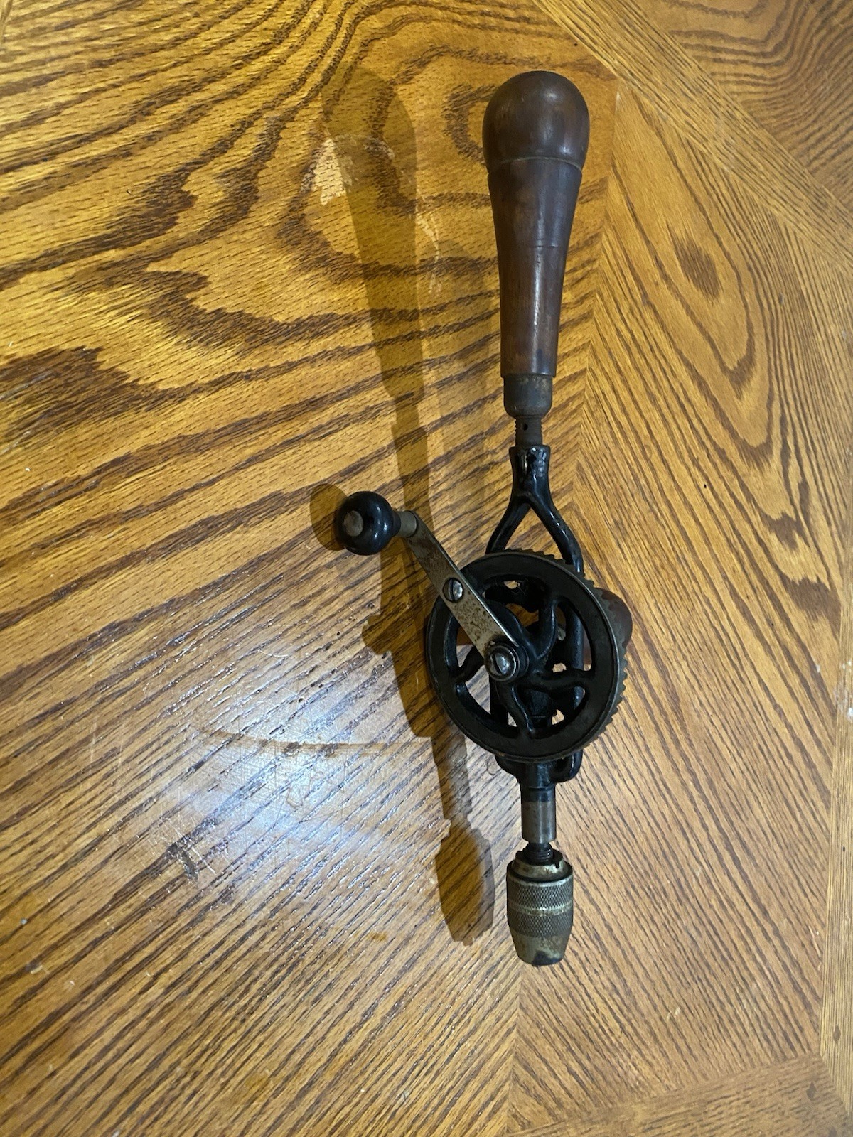 Early 2 handles Vintage Antique Goodell-Miller Falls Drill PAT Sept 23 1896