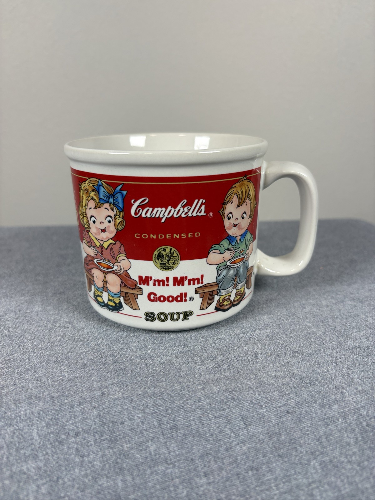 1993 Campbell's Condensed Soup Mug Westwood Kids M'm M'm Good 14 oz 1993 Campbell's Condensed Soup Mug Westwood Kids M'm M'm Good 14 oz
