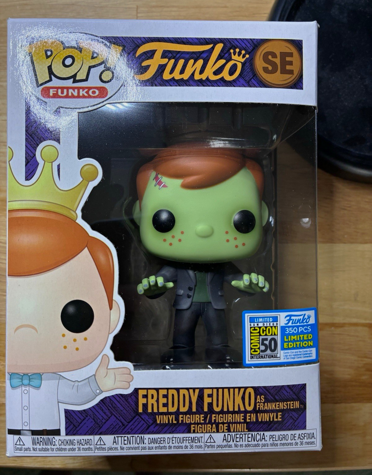Funko Pop Freddy Funko as Frankenstein SDCC Special Edition LIMITED TO 350 PCS
