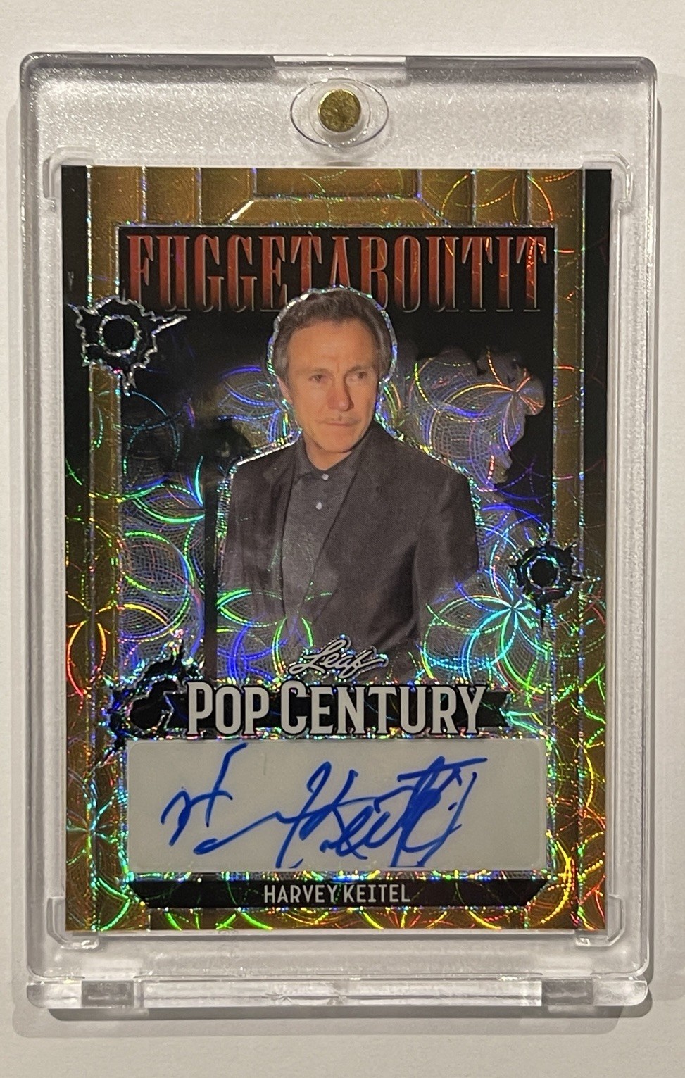 2024 Leaf 1/1 Pop Century #F-HK1 Harvey Keitel Fuggetaboutit Auto